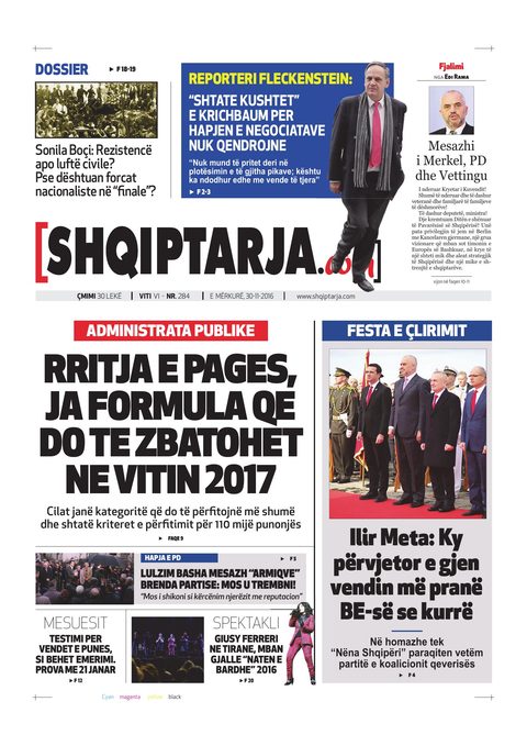 Shqiptarja.com 2016-11-30