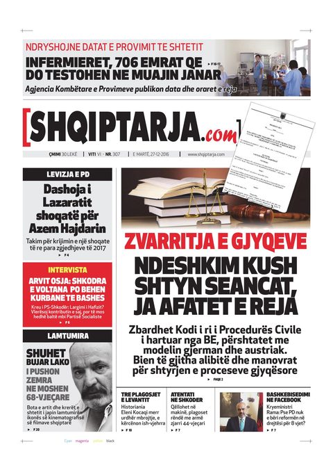Shqiptarja.com 2016-12-27