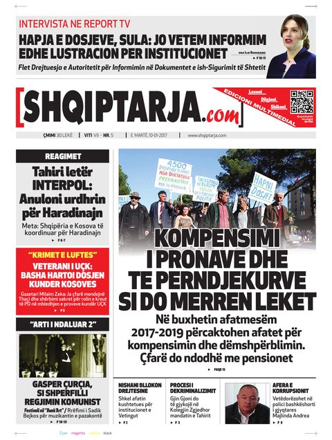 Shqiptarja.com 2017-01-10