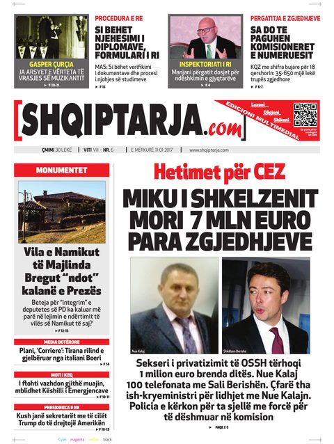 Shqiptarja.com 2017-01-11