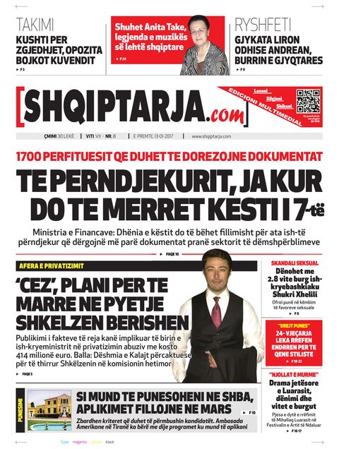 Shqiptarja.com 2017-01-13