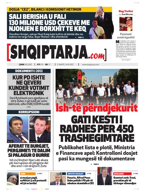 Shqiptarja.com 2017-01-24