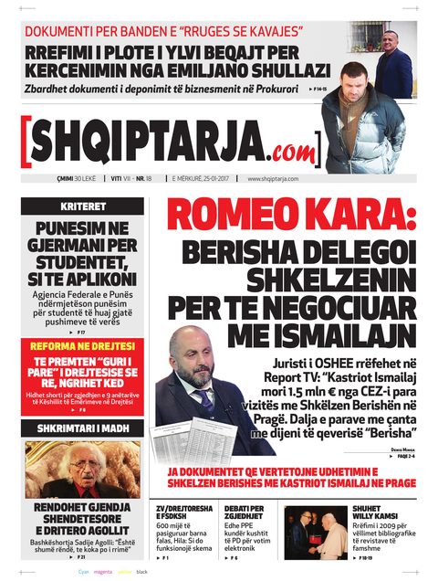 Shqiptarja.com 2017-01-25