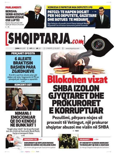 Shqiptarja.com 2017-01-27