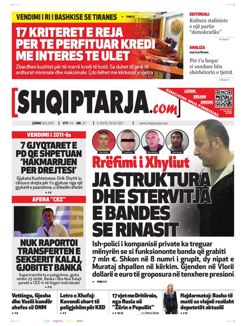 Shqiptarja.com 2017-02-16