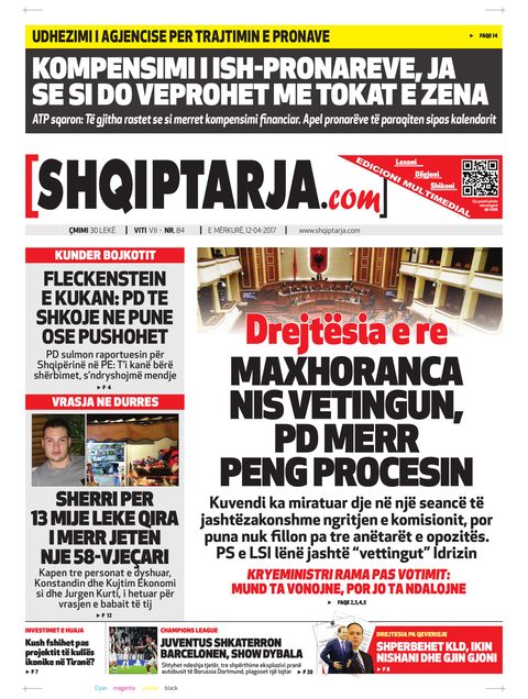 Shqiptarja.com 2017-04-12