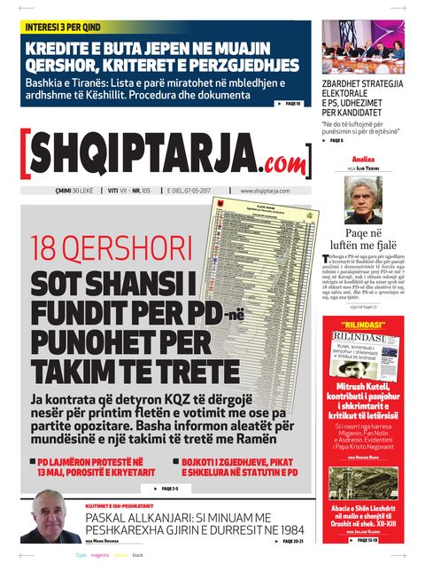 Shqiptarja.com 2017-05-07