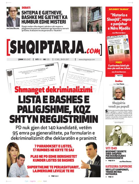 Shqiptarja.com 2017-05-28