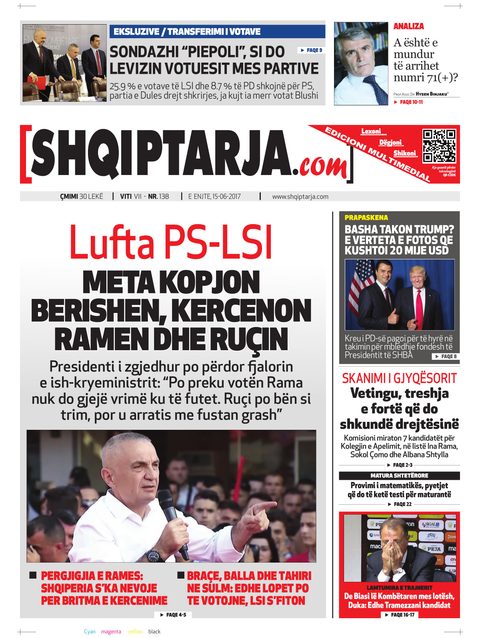 Shqiptarja.com 2017-06-15