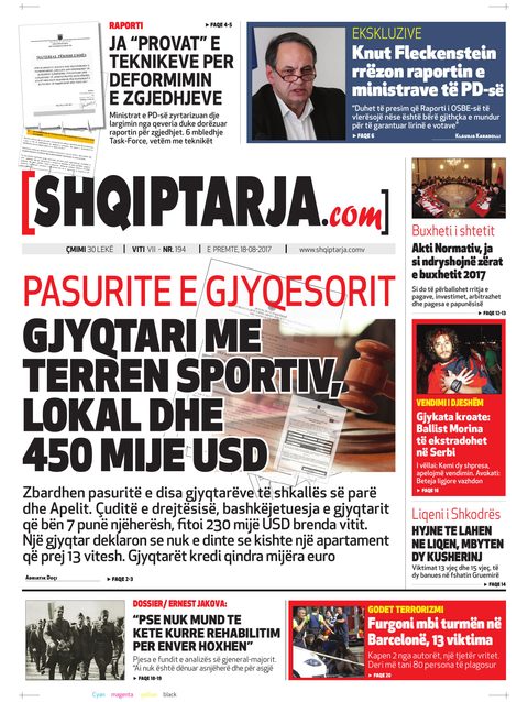 Shqiptarja.com 2017-08-18