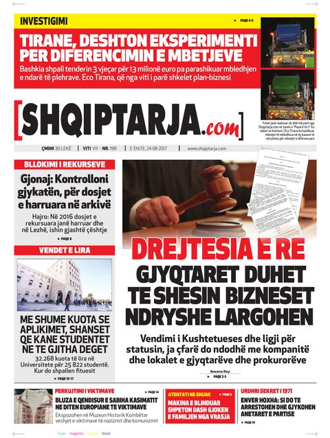 Shqiptarja.com 2017-08-24