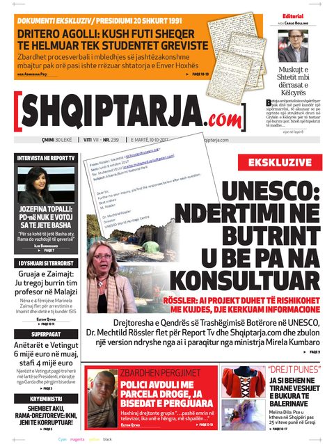 Shqiptarja.com 2017-10-10