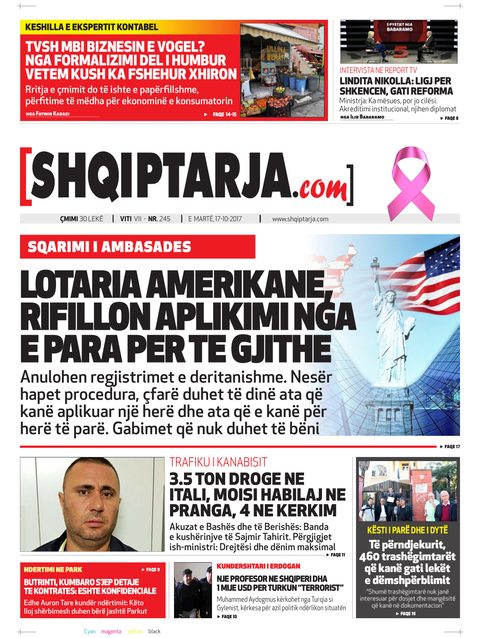 Shqiptarja.com 2017-10-17
