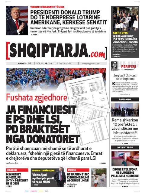 Shqiptarja.com 2017-11-02