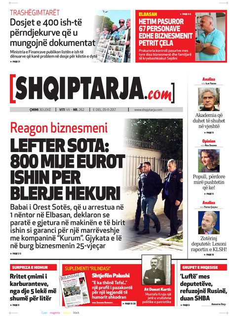 Shqiptarja.com 2017-11-05