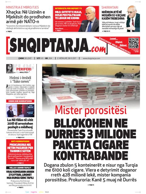 Shqiptarja.com 2017-11-08