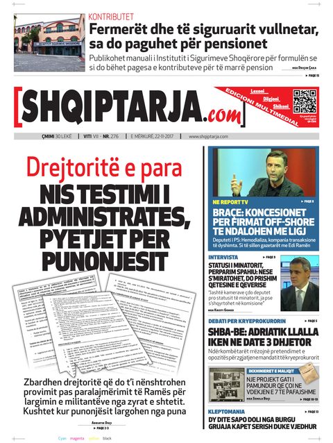Shqiptarja.com 2017-11-22
