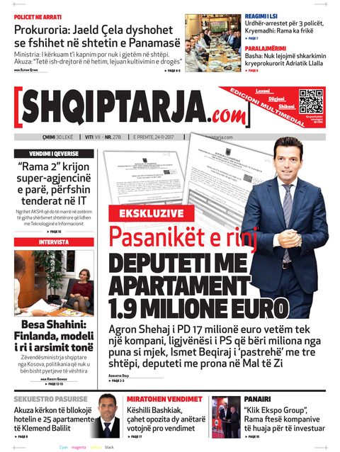 Shqiptarja.com 2017-11-24