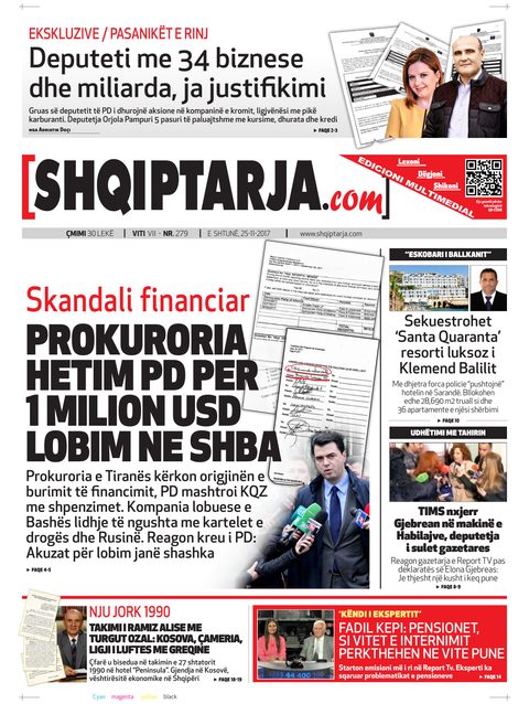 Shqiptarja.com 2017-11-25