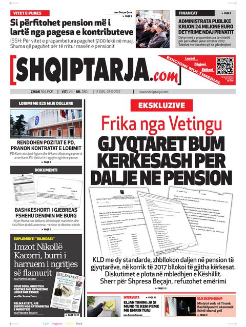 Shqiptarja.com 2017-11-26
