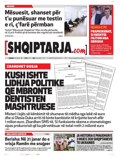 Shqiptarja.com 2018-03-06