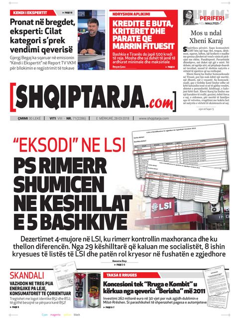 Shqiptarja.com 2018-03-28