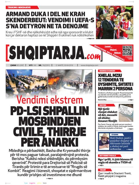 Shqiptarja.com 2018-04-03