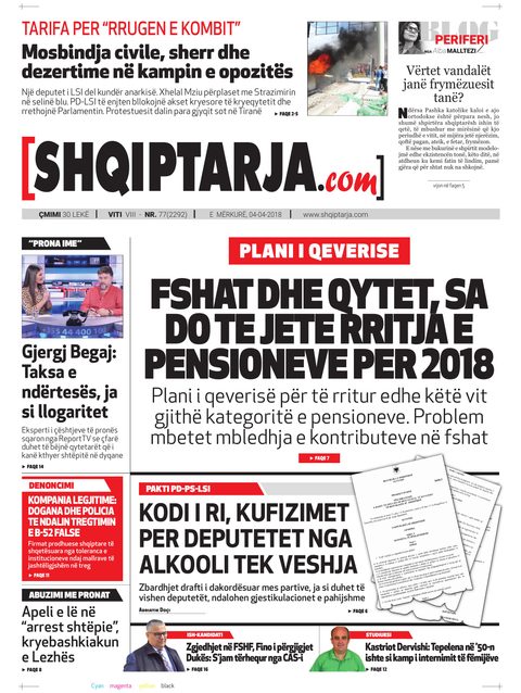 Shqiptarja.com 2018-04-04