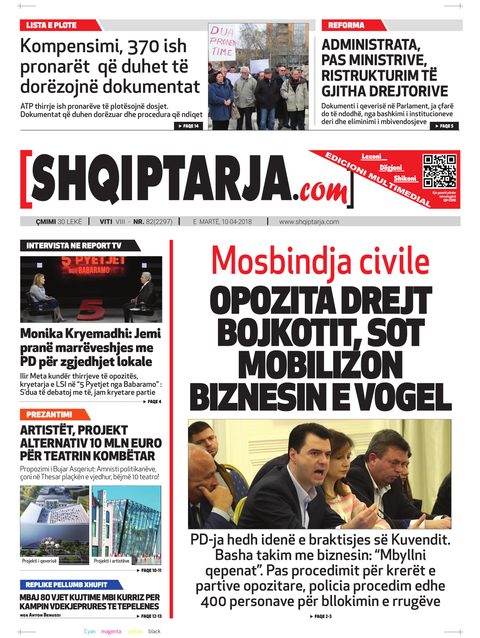 Shqiptarja.com 2018-04-10