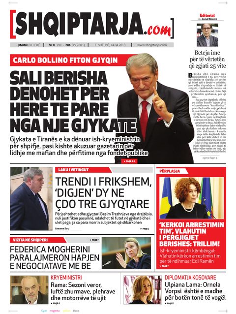 Shqiptarja.com 2018-04-14