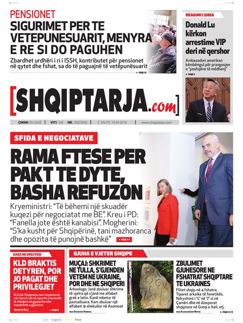 Shqiptarja.com 2018-04-19