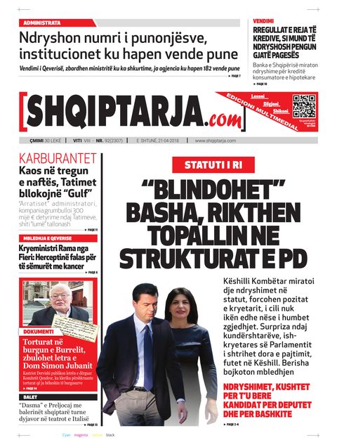 Shqiptarja.com 2018-04-21