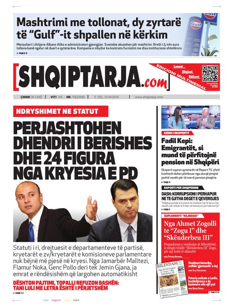 Shqiptarja.com 2018-04-22