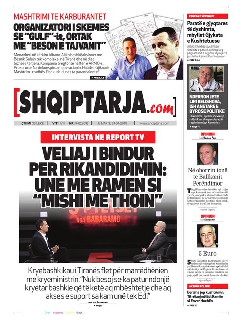 Shqiptarja.com 2018-04-24