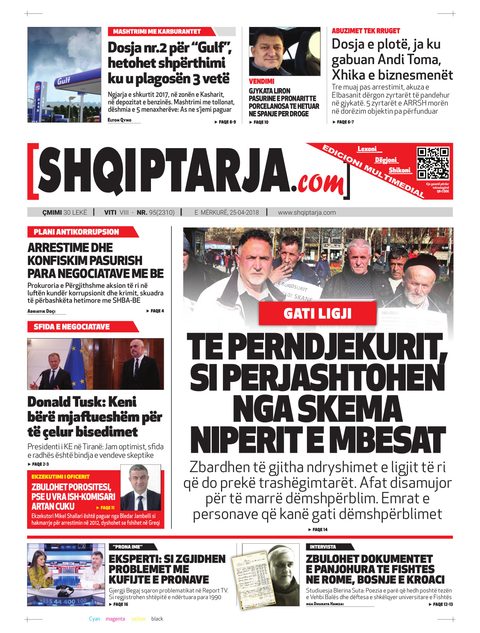 Shqiptarja.com 2018-04-25