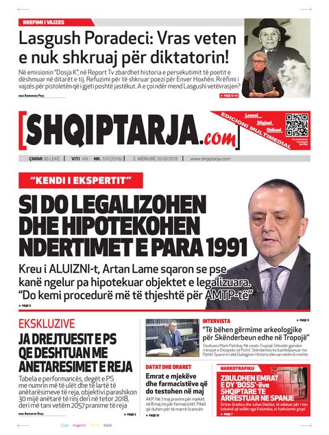 Shqiptarja.com 2018-05-02