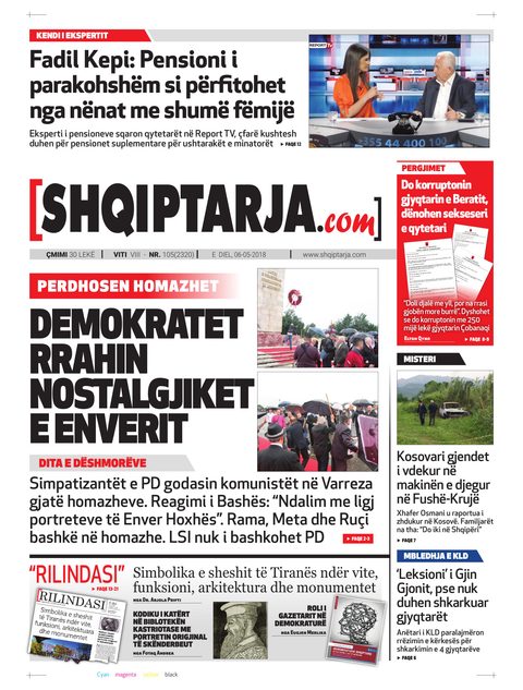 Shqiptarja.com 2018-05-06