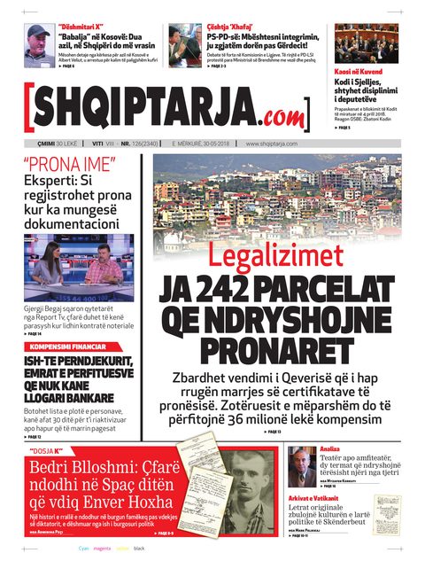 Shqiptarja.com 2018-05-30