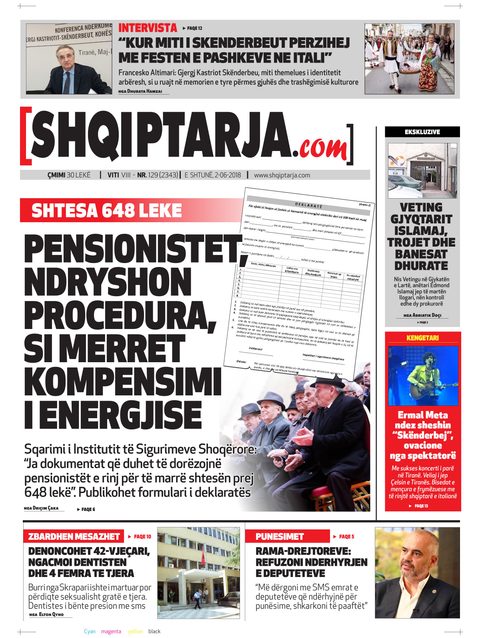 Shqiptarja.com 2018-06-02