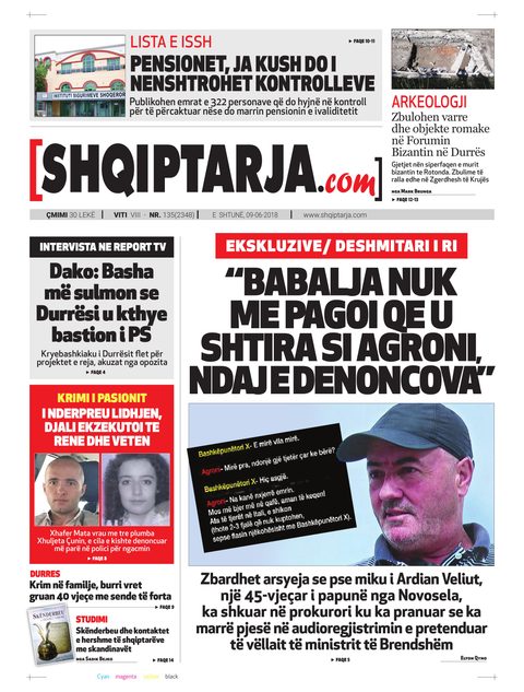 Shqiptarja.com 2018-06-09