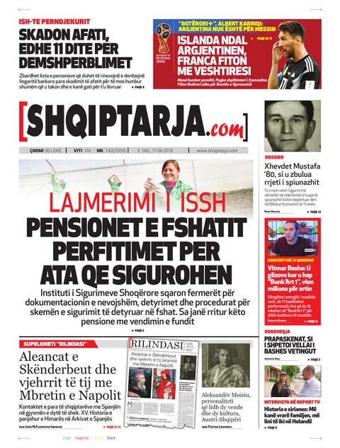 Shqiptarja.com 2018-06-17
