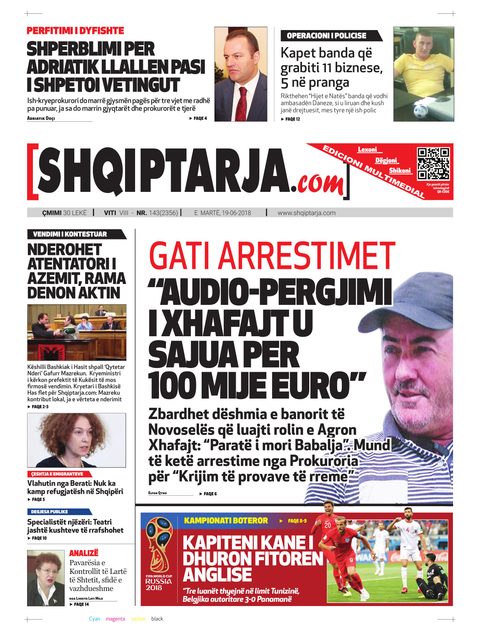 Shqiptarja.com 2018-06-19