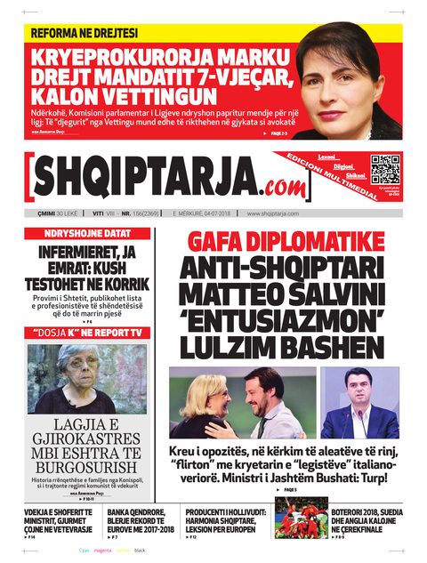 Shqiptarja.com 2018-07-04