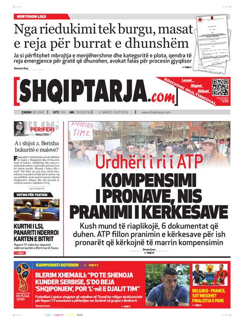 Shqiptarja.com 2018-07-10