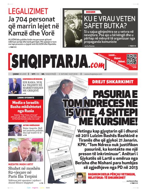 Shqiptarja.com 2018-07-14