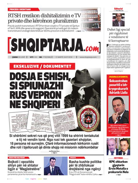Shqiptarja.com 2018-07-24