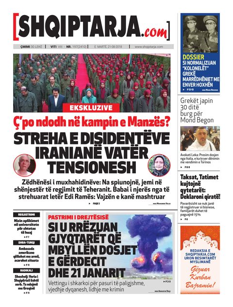 Shqiptarja.com 2018-08-21