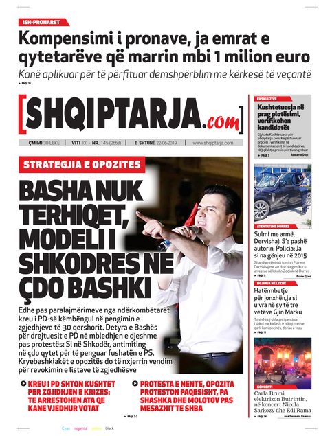 Shqiptarja.com 2019-06-22