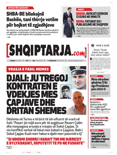 Shqiptarja.com 2019-06-26