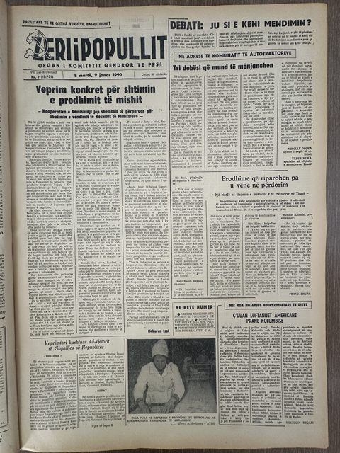 Zëri i Popullit 1990-01-09